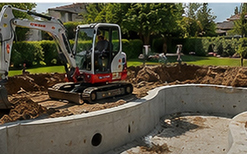 Antalya havuz yeri açma mini kepçe hizmeti